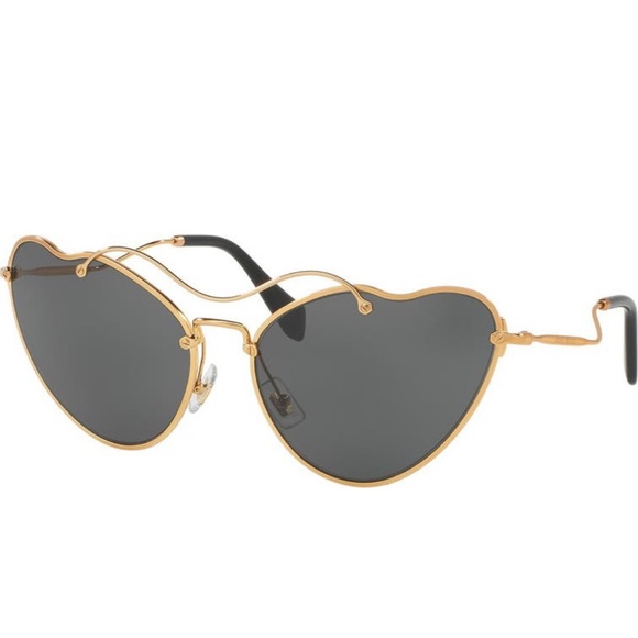 NWT Miu Miu Butterfly Metal Frame Sunglasses 55mm - Picture 16 of 16